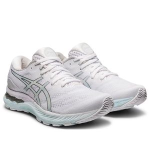 ASICS Air Nimbus Running Shoes, Women’s US Size 9, White Pure Silver